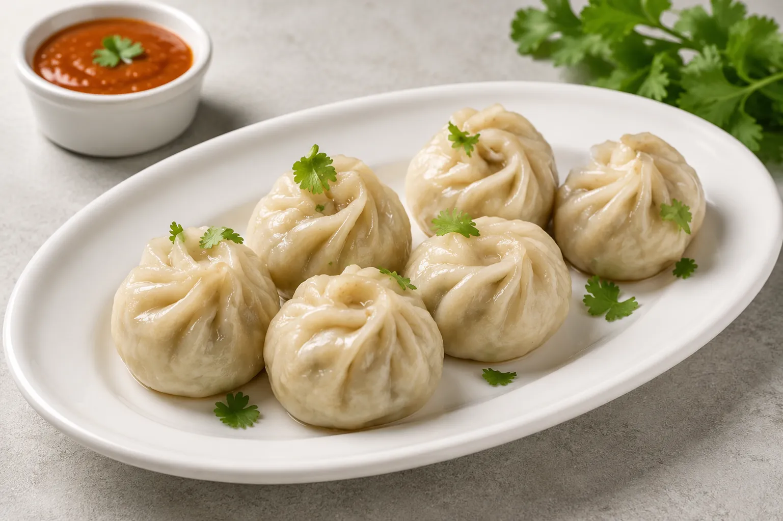 Malai Mo:Mo - creamy Nepali momos at Southside Hakka & Momo House in London, Ontario